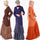 Muslim Women's Robe Cross-border New Open Dress
