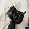Fashion Simple One-shoulder Fold Cloud Bag