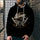 3D Digital Loose Print Hooded Sweatshirt