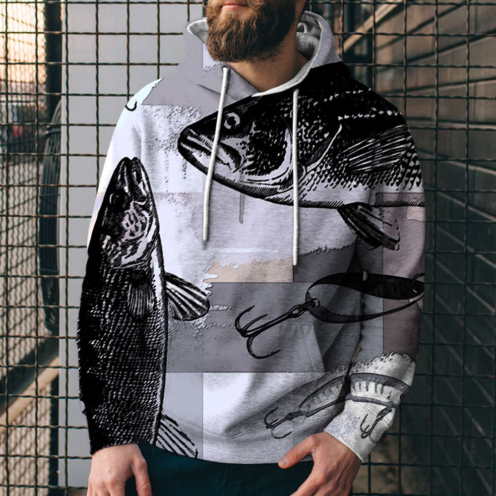 New 3D Digital Printing Sweater Hoodie