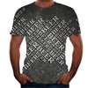 Personalized Design Beer 3D Digital Print Flower Men Short-Sleeved T-Shirt