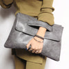 Retro Handbag With Sleeve Crossbody Shoulder Bag With Sleeve