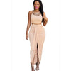 Elegant Dress Ladies Sexy Party Long Dress Two-piece Dress Dress