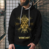 3D Digital Printing Loose Hooded Sweatshirt
