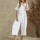 Casual loose long jumpsuit