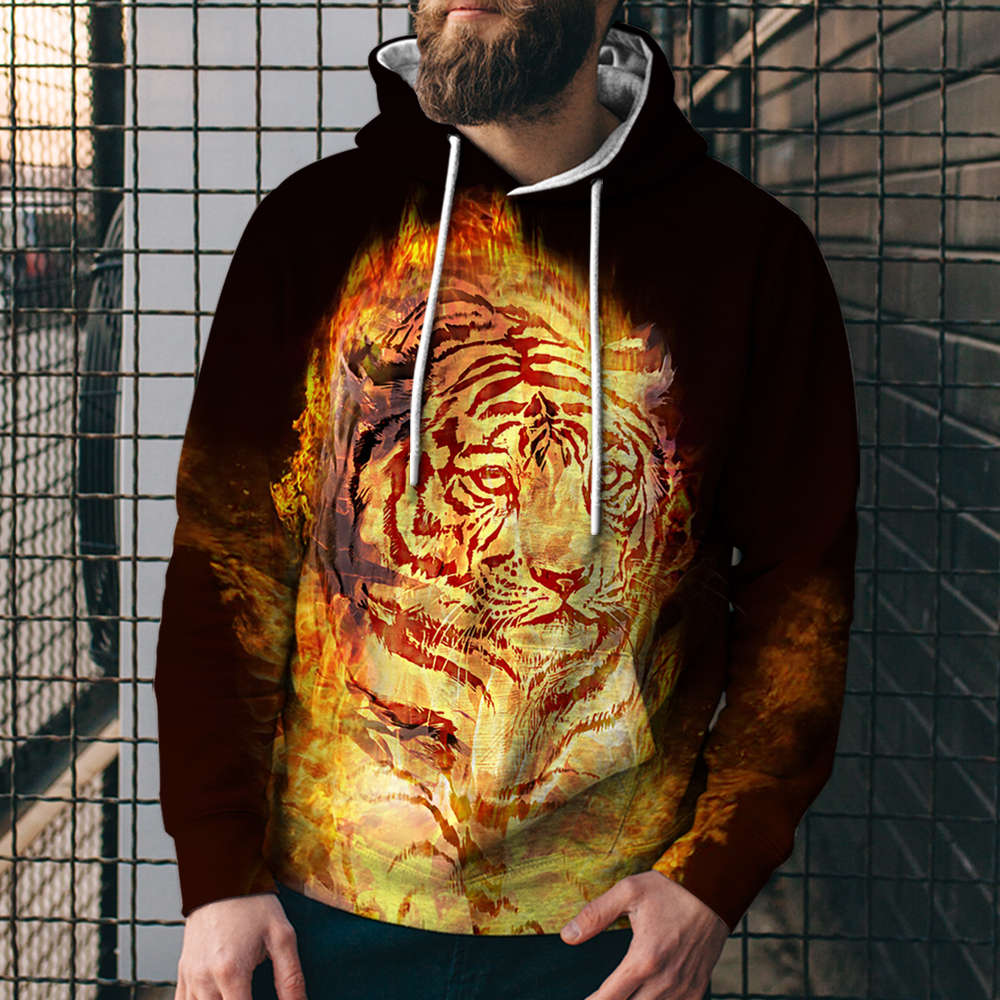 3D Digital Printing Sports Hoodie Sweatshirt