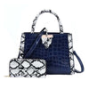 Single shoulderPattern Two-Piece Handbag Shoulder Bag