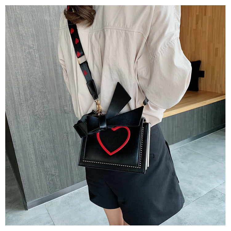 Bow small square bag