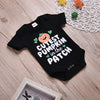 Halloween alphabet romper