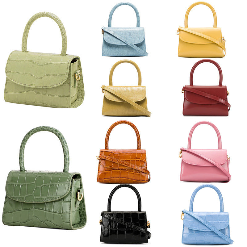 Fashionable leather handbags