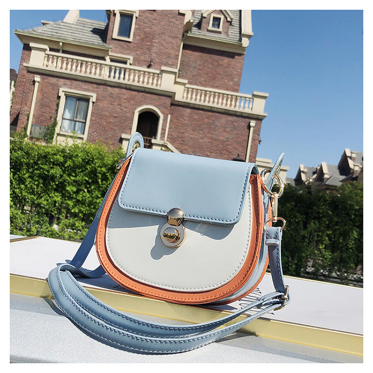 Girls hit color women's bags shoulder slung