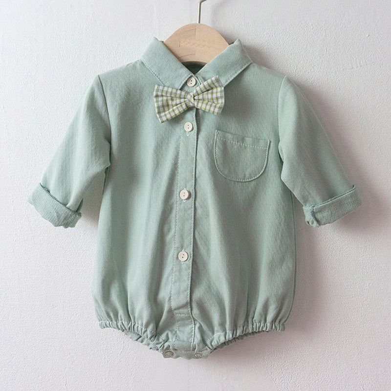 Baby long sleeve one piece fart creeper