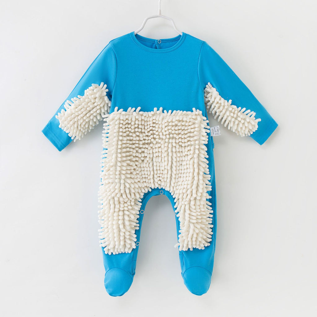 Baby Boy Romper Toddler Girl Mop Suit Infant Crawling Clothes Cotton Children One-Piece Long Sleeve Jumpsuit