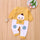 Long-sleeved cotton romper baby suit