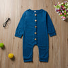 Baby jumpsuit candy color long jumpsuit