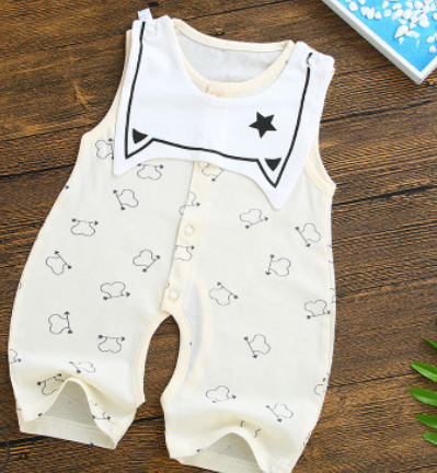 Male and female baby romper clothing newborn baby onesies