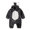 Baby Fleece Cute Animal One-piece