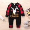Baby New Year Santa's Elk Romper