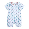 Summer Air Conditioning Suit Cotton Short-sleeved One-piece