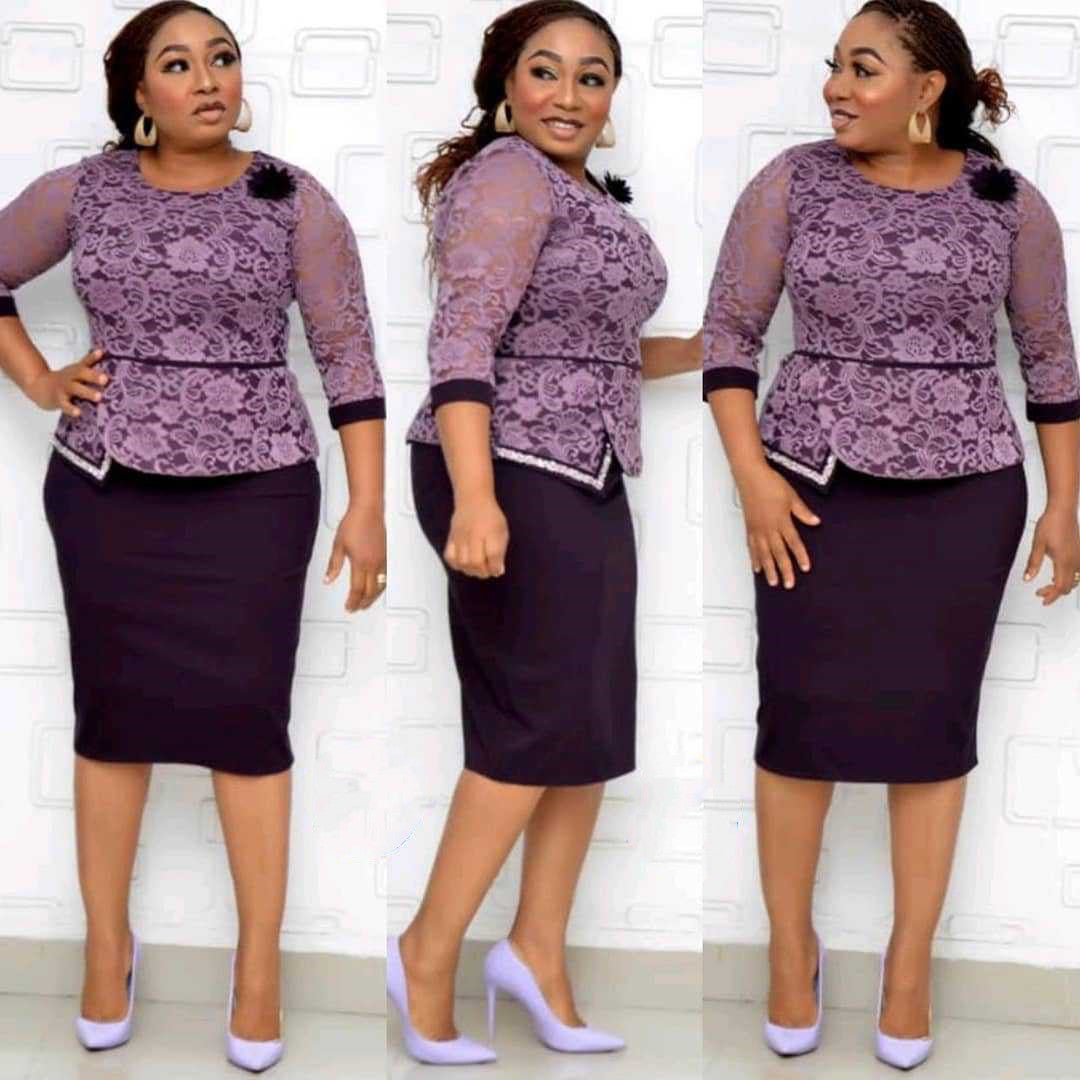 African Women High Quality Lace Party Dress