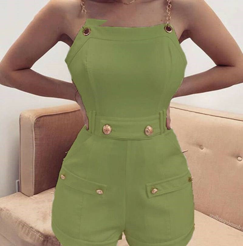 Short Jumpsuit Slim Romper Playsuit Clubwear