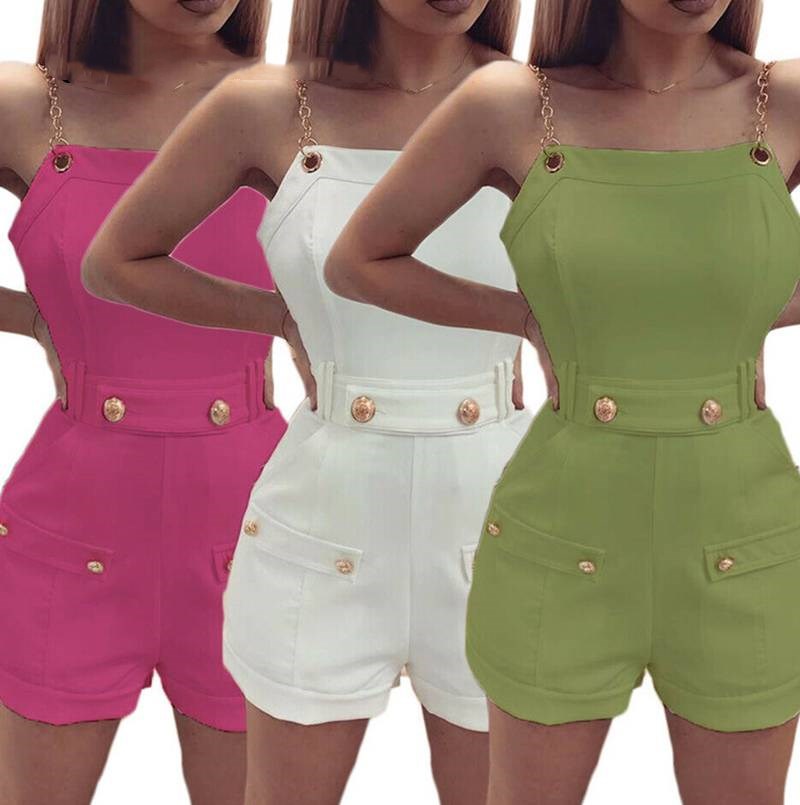 Short Jumpsuit Slim Romper Playsuit Clubwear