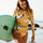 Surfing Suit Diving Swimsuit European and American Long-sleeved One-piece Bikini
