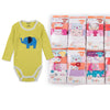 Cartoon Cotton Newborn Baby Long-sleeved Jumpsuit