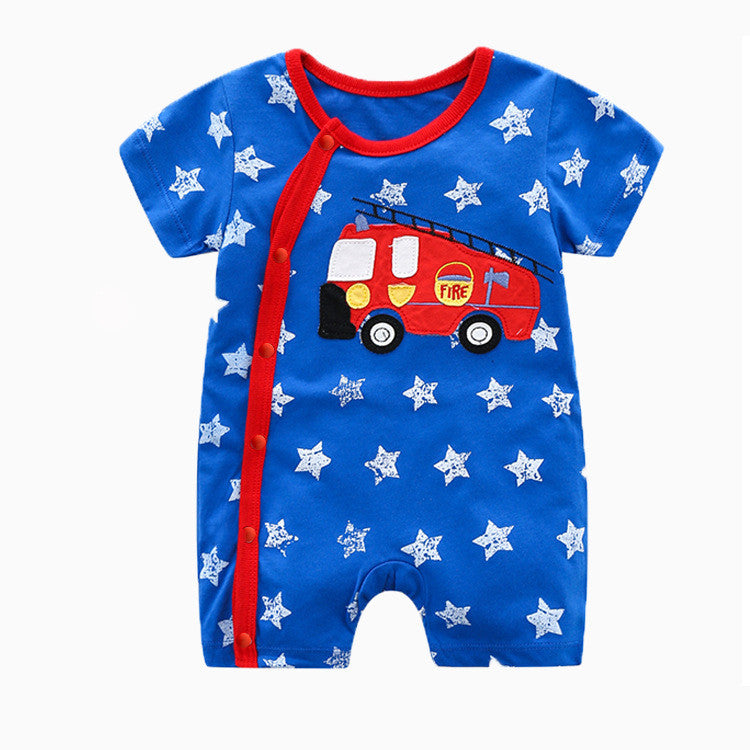 Short Sleeved One Piece Romper For Men And Women Infants And Toddlers
