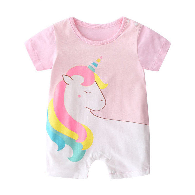 Short Sleeved One Piece Romper For Men And Women Infants And Toddlers