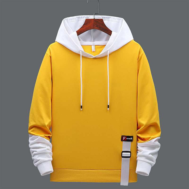 Personalized Fashion Color Matching Student Sweater Men