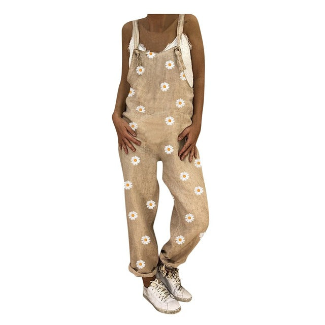 Playsuit Knot Strap Button Bodysuit Jumpsuit Dropshipping