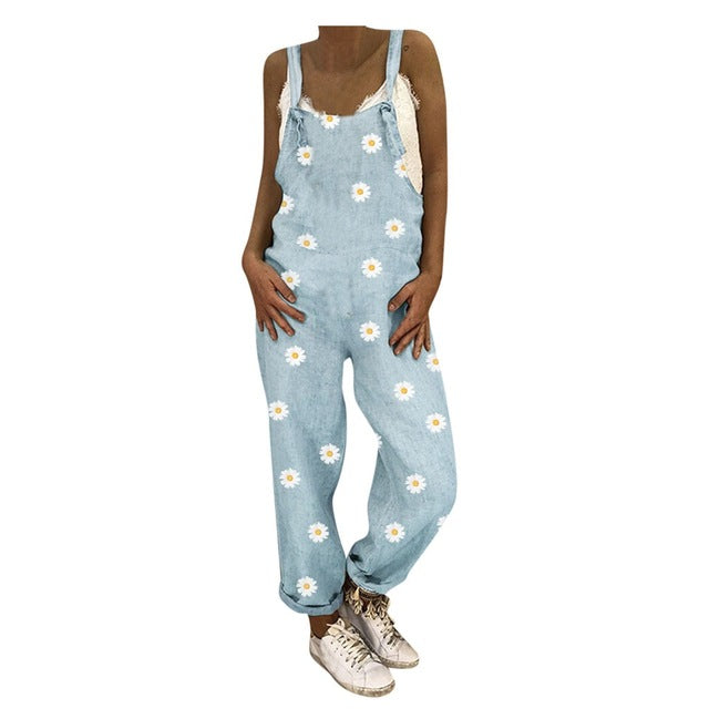 Playsuit Knot Strap Button Bodysuit Jumpsuit Dropshipping