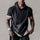 Casual Solid Color Pullover Hooded Men s Sweater
