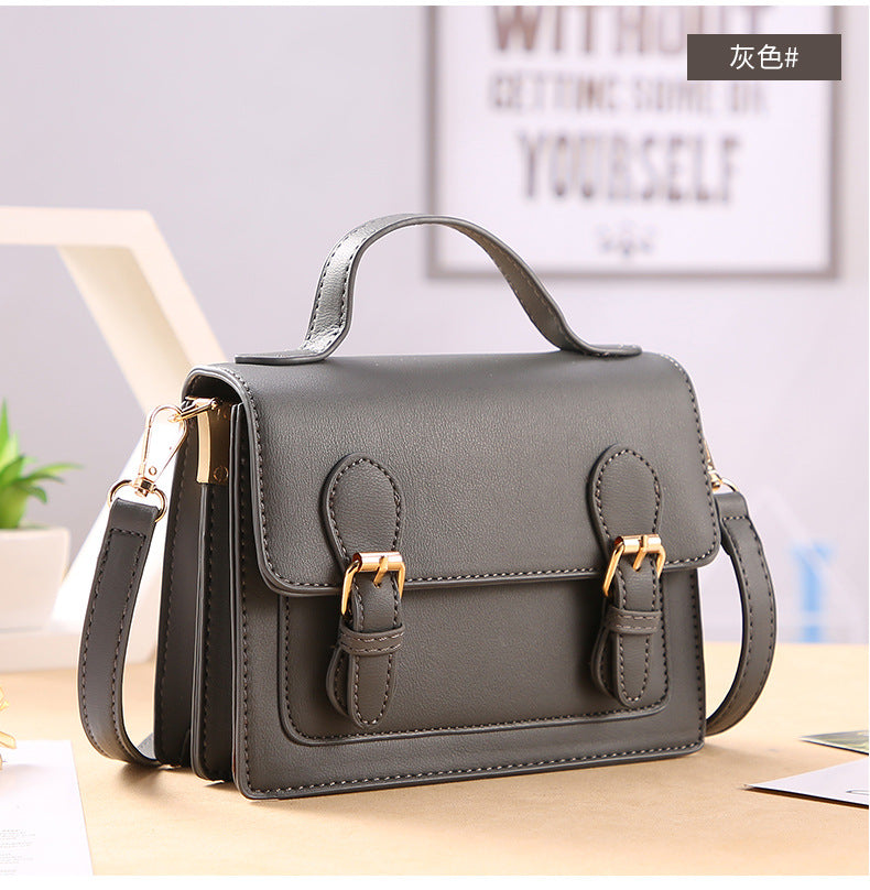 Women's Fashion One-Shoulder Color-Block Messenger Bag