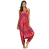 Cross-border Hot Style Ethnic Digital Printing Women's Sling Jumpsuit Wholesale Beach Leisure Sports Jumpsuit