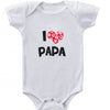 DERMSPE  Funny Super Mama Papa Printed Baby Romper New Fashion Boys Girls Jumpsuit Soft Short Sleeved O Neck Bodysuit 0-24M