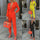Women's Sexy Fashion Solid Color Tie Deep V Jumpsuit