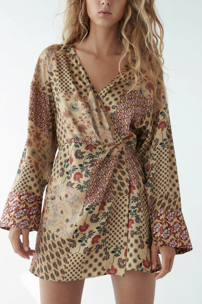 Spring And Summer New  Print Jumpsuit Women's Jumpsuit