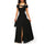 Solid Color V-neck Sexy Strapless Split Slim Fit Party Dress