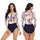 One-Piece Long-Sleeved Surfing Suit Sunscreen Female Swimsuit Hot Spring Diving Suit Sexy Swimsuit