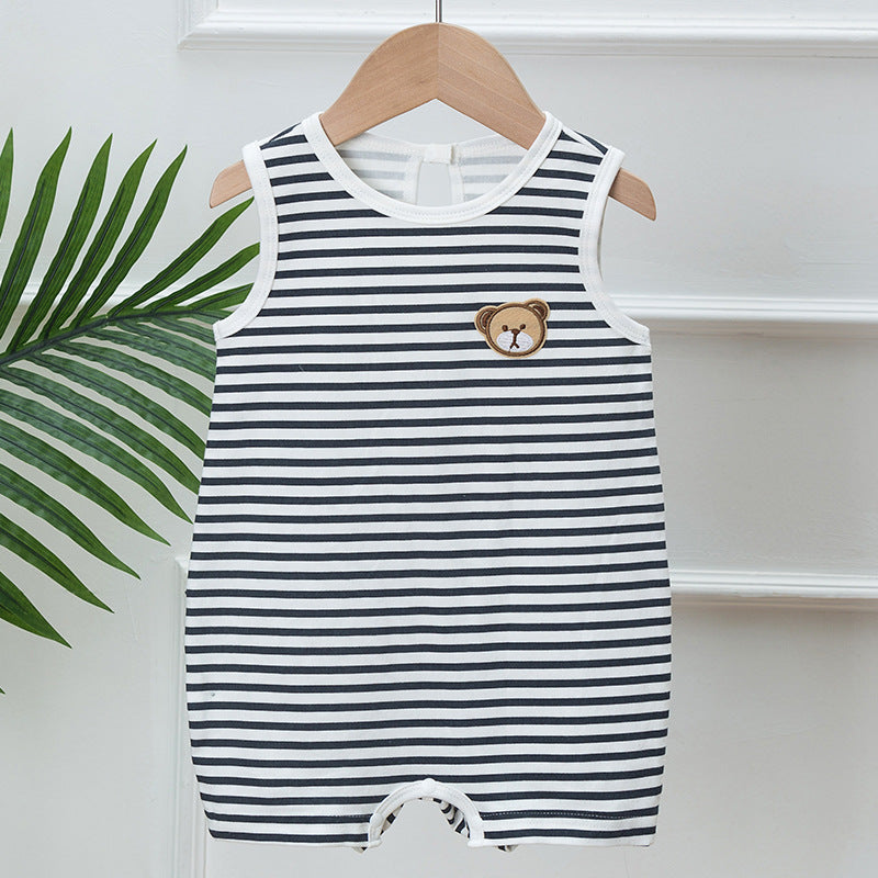 Baby Clothes Summer Sleeveless One-Piece Baby