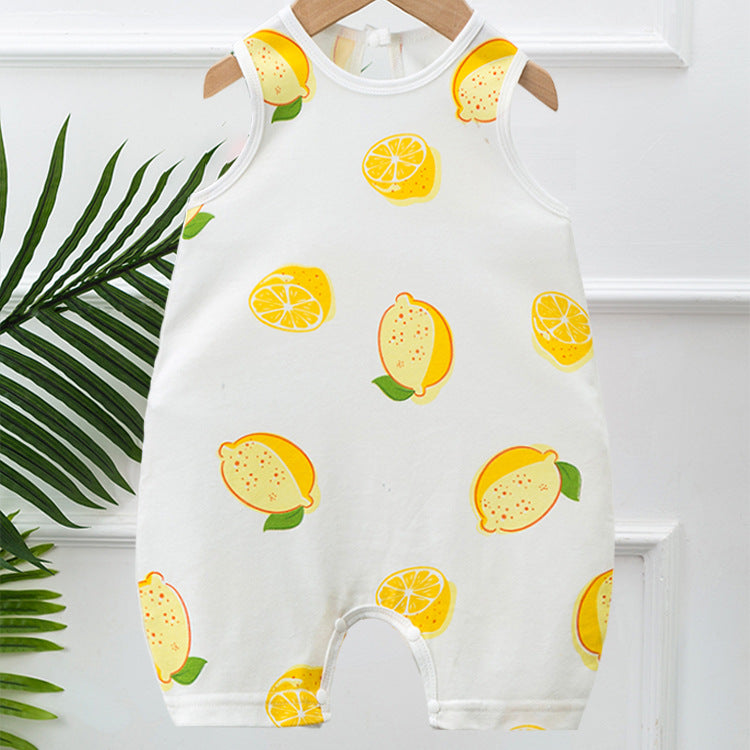 Baby Clothes Summer Sleeveless One-Piece Baby