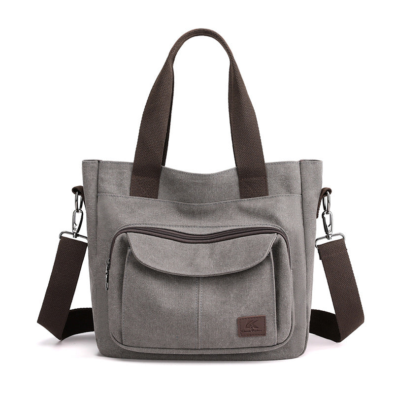 Simple Large-Capacity One-Shoulder Messenger Bag