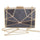Fashion Trend Elegant Atmosphere Lady Solid Color Flannel Dinner Bag
