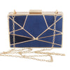 Fashion Trend Elegant Atmosphere Lady Solid Color Flannel Dinner Bag