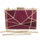 Fashion Trend Elegant Atmosphere Lady Solid Color Flannel Dinner Bag