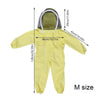 Yellow Cotton Children's One-piece Children's Bee-proof Clothing