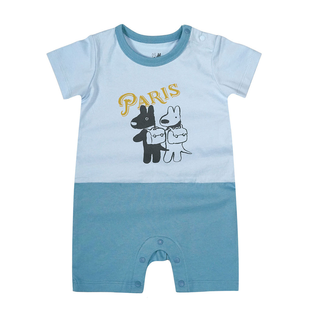 Boys' Jumpsuit Baby Jumpsuit Summer Short Sleeve