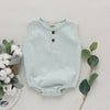 Baby Toddler Cotton And Linen Cute Climbing Romper Romper Bodysuit